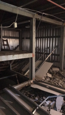 宇聲拆除工程 - 餐廳地板打除 隔間拆除