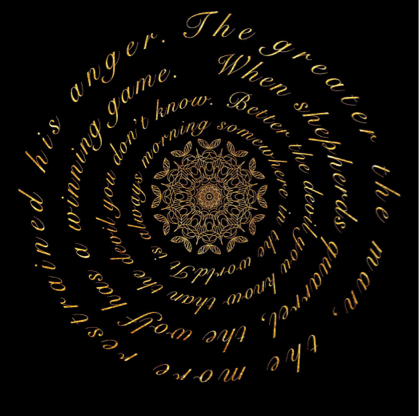 入墨企劃 - 曼陀羅英文設計