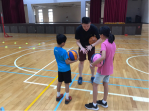 水餃運動教室 - Basketball zone