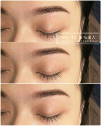WHITE 眉毛達人 - 光影漸層眉 #台中霧眉