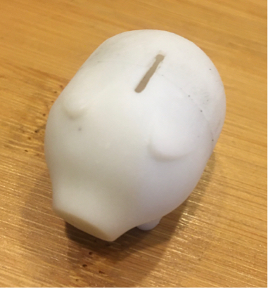 以希山數位藝術設計有限公司 - SLA光固化3d列印高30x㝟26x長40mm