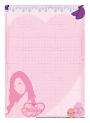 翁翊萱 - 信紙設計