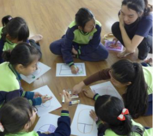 李婕語 - 配合學校課程編寫教案，並到台南賢北國小試教三堂課