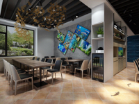 凝創設計企業有限公司 - 店面設計3D渲染圖