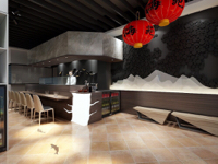 凝創設計企業有限公司 - 店面設計3D渲染圖