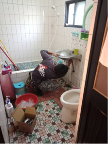 日光水電行 88584155 -  臉盆立栓更換