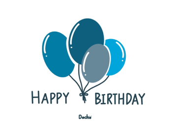 Dochu studio - 生日卡設計