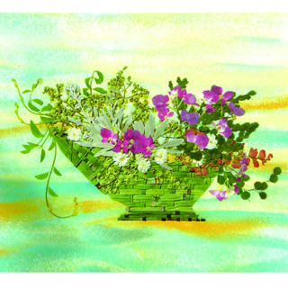 May Lin - 押花插畫