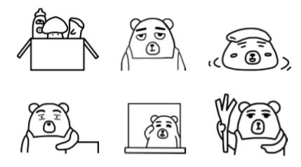 個人接案 - 貼圖插畫創作