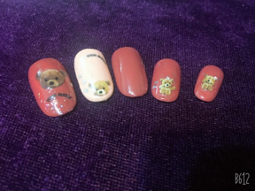 丁丁藝術美甲 -  小熊主題
700