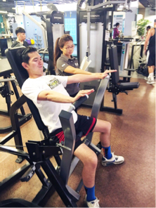 Jaly 基礎瑜珈 - 重訓練胸 指導