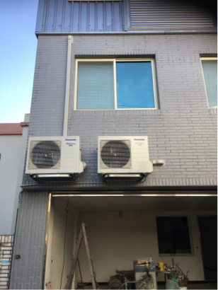 徐欣男 - 國際牌冷氣 室外機 安裝
