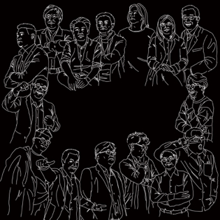 HSIUNG  - 發文封面照-人物線條畫 HSIUNG  - 發文封面照-人物線條畫