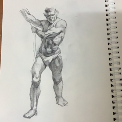 gay pi June - 人體素描練習