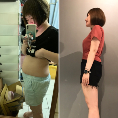 璠璠-你的體態與自信養成教練 -  學生-淳淳3個月成果