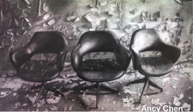 陳意婷 - 空虛 - 手繪 素描 8k