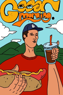 伍參插畫家 - 早安早餐?