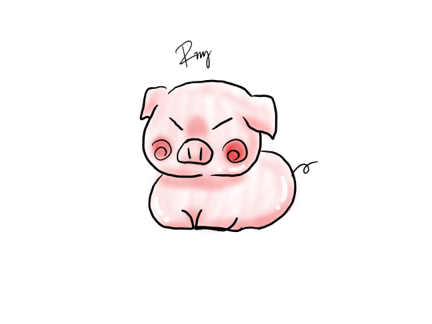 Ring -  自己設計的豚1