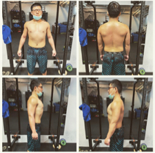 體能教練Polhan - 學生減脂改變後