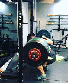 體能教練Polhan - 自主訓練深蹲175公斤