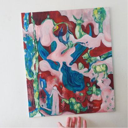 森藝術插畫公寓 - 油畫創作教學