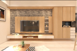 木作室內裝潢設計 -  高雄-客廳設計