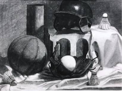 國立臺北藝術大學 - 炭筆