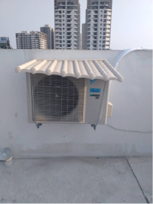 祝冷電器行 - 冷氣室外機安裝（含遮雨棚）