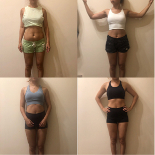 王柏昇brian - 從左上到右下經過6個月的訓練和飲食控制