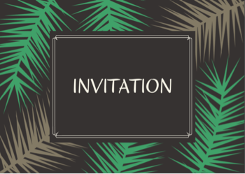 洪子涵 - 邀請卡