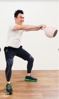 JASON體態管理班 - 盪壺示範