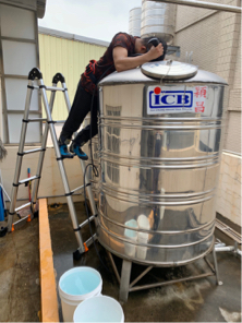 歐妮淨水 -  4噸水塔清洗