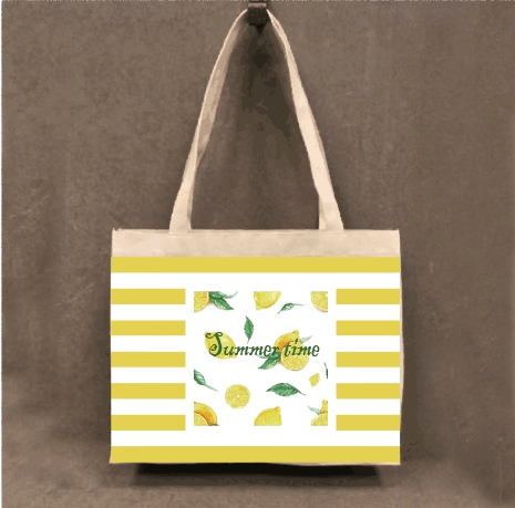 劉婇諠 - 帆布包設計
感覺擁有整個夏天的味道