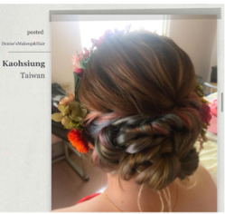 丹妮絲整體造型 - 新娘髮型