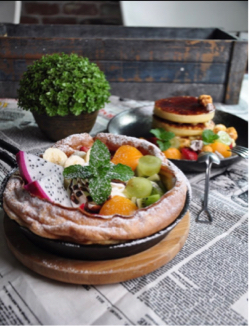 甜點烘焙 - 鐵鍋鬆餅