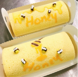 甜點烘焙 - 蜂蜜蛋糕捲