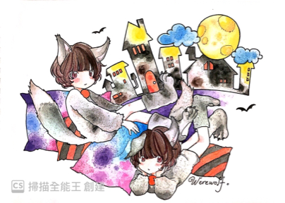 LENKA - 手繪，萬聖節活動（3）