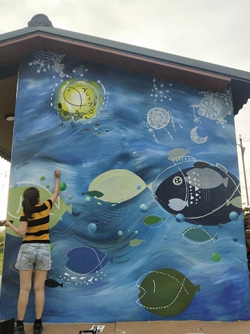 A   Song -小魔女的插畫館 - 彩繪牆面壁畫
#里長台灣鯛 A   Song -小魔女的插畫館 - 彩繪牆面壁畫
#里長台灣鯛