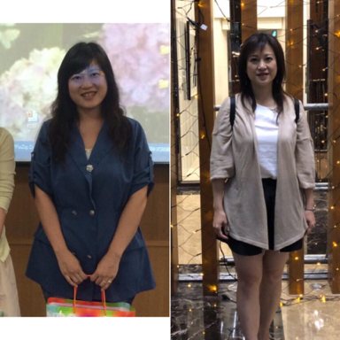 阿翔個人工作室 - 減脂前後比對