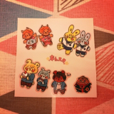 🍎りんご🍎 - 同人商品 透明/珠光貼紙