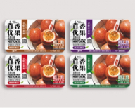 Ahu阿合 - 百香果吸塑盒貼紙