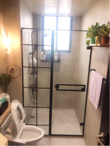 林鼎傑 - 淋浴拉門（消光黑 推門）