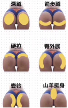 自由教練 JASON - 蜜桃臀 訓練項目