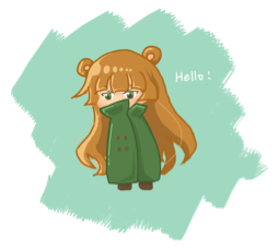 張佳渝 - 第一次使用電繪版繪出的作品