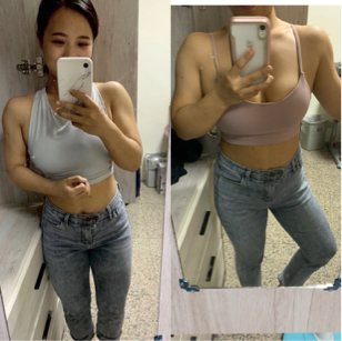 Jeanne - 半年純增肌 肩膀的成長幅度