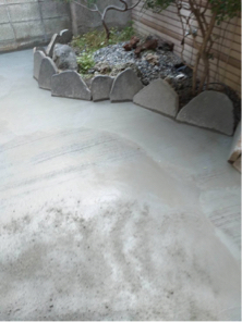 拓暘工程有限公司 - 前庭院灌漿洩水處理-太平東英