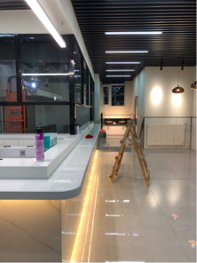 臺灣火石品牌策劃有限公司 - 店面施工過程