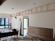 仁耀室內裝潢 - 客廳包冷氣管線