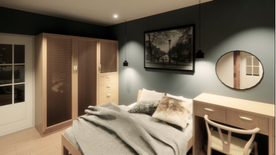 雲城室內裝修設計有限公司 -  美式實境設計圖