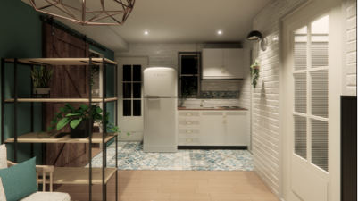 雲城室內裝修設計有限公司 - 美式實境設計圖